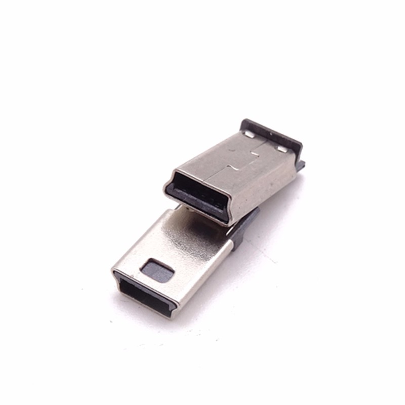 MINI USB 5P公頭 短體長(zhǎng)體 焊線式 前五后五前五后四公頭