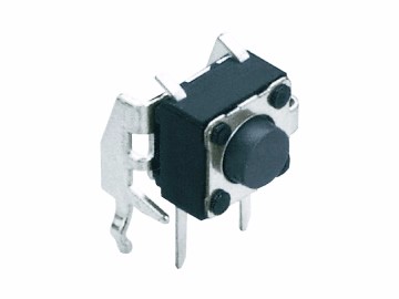  輕觸開關(guān) 6x6x3.3H~5.5H 帶支架側(cè)按 短腳 TS-D011