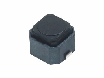  輕觸開(kāi)關(guān) 6.2x6.2x5.0H 二DV包腳貼片 防水全包 TS-E013