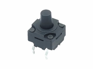  輕觸開關(guān) 防水型8x8x6.5H~12.0H 高柄 四腳插板 TS-G004