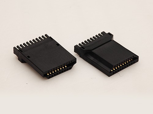 HDMI A型19P公頭 全塑款焊線式公頭 自動(dòng)焊加錫 可帶線夾