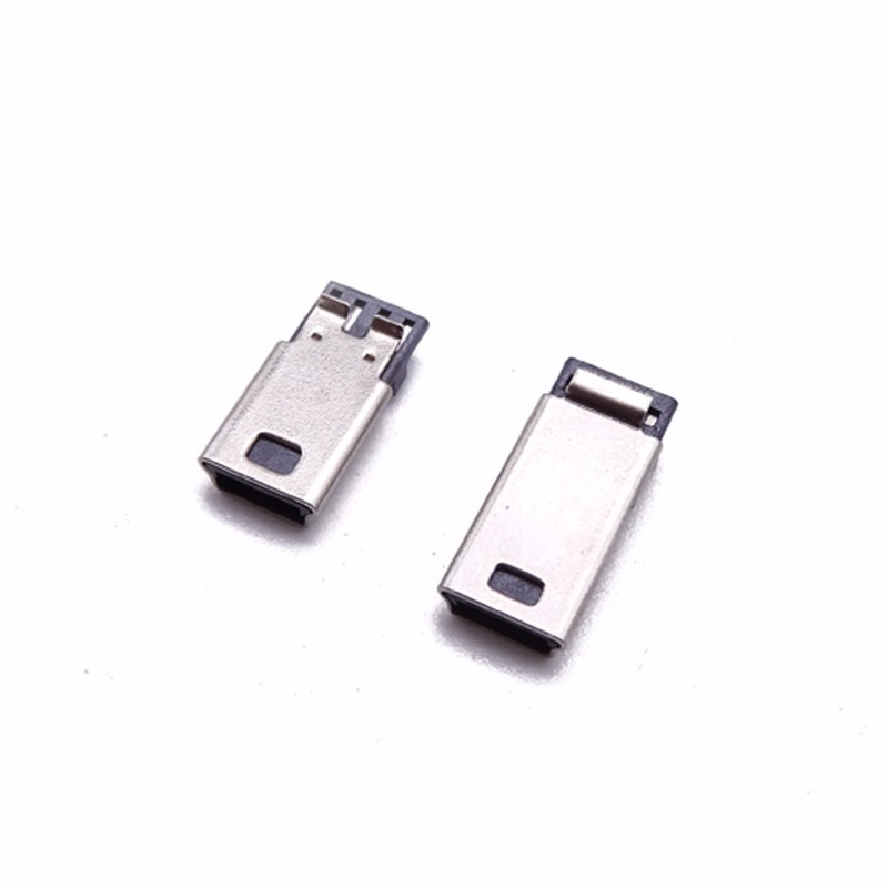 MINI USB 5P公頭 短體長體 焊線式 前五后五前五后四公頭