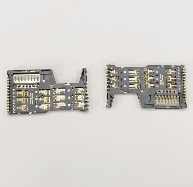 SIM SD TF三合一卡座 全貼片