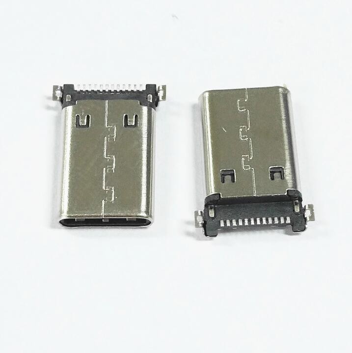 TYPE C 12P全貼片公頭