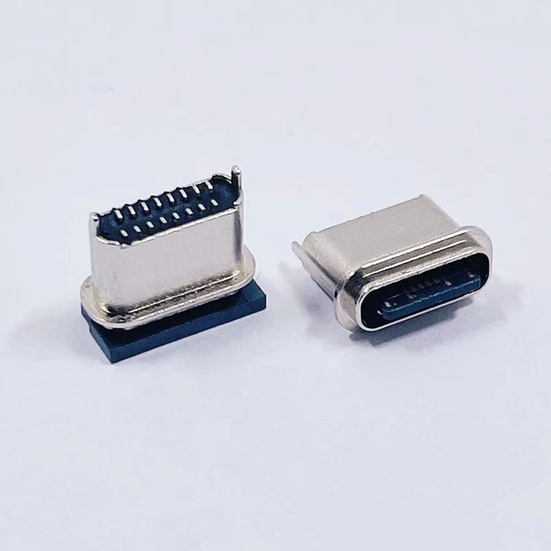 TYPE C6P-16P防水母座鋅合金系列 粉末怡金系列